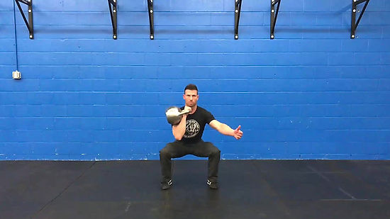 One Hand Front Squat